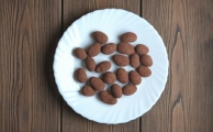 Какао - бобы в ремесленном шоколаде от Натальи Слепневой, 100 гр.